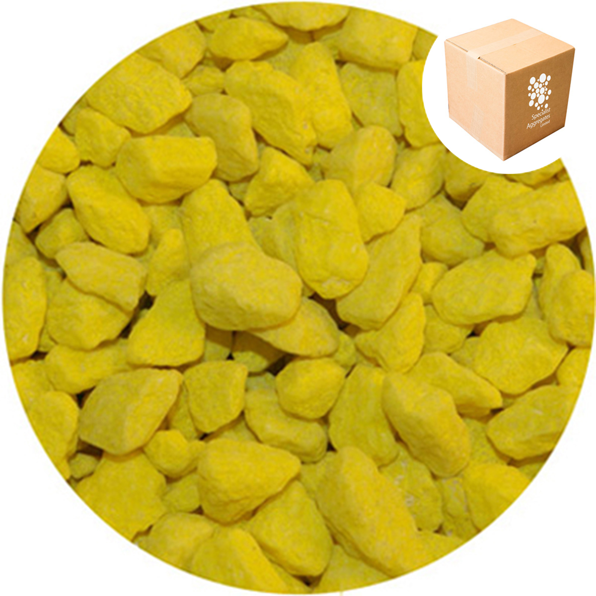 Marble Chippings Yellow