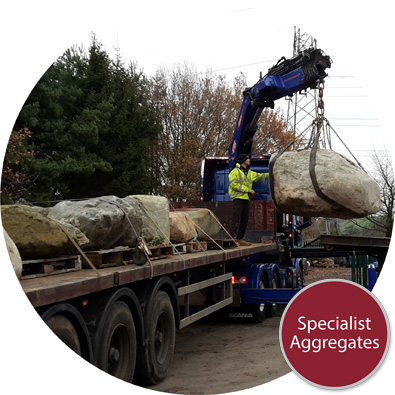 Specialist Aggregates Limited Feature Rocks Placement