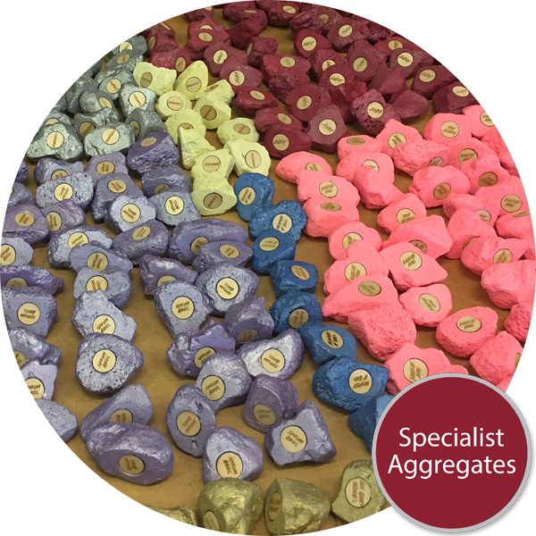 Specialist Aggregates Ltd Coloured Aggregates Decoration