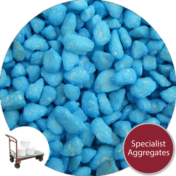 Marble Chippings Light Blue