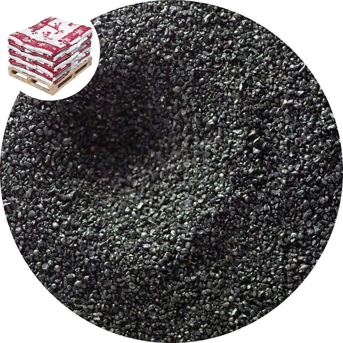 Black Volcanic Sand - Fine