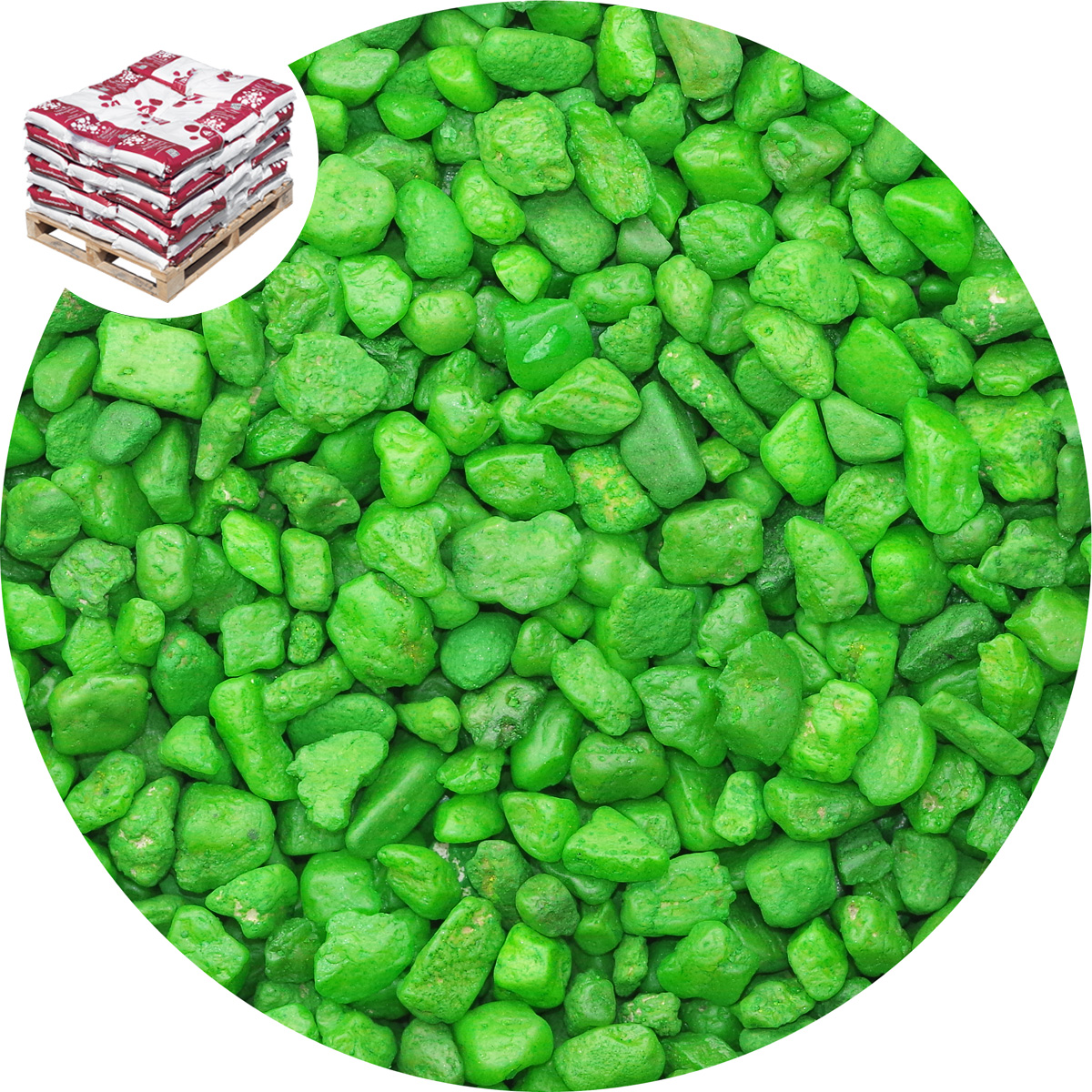Buy Gravel For Resin Bound Flooring Lime Green Jelly