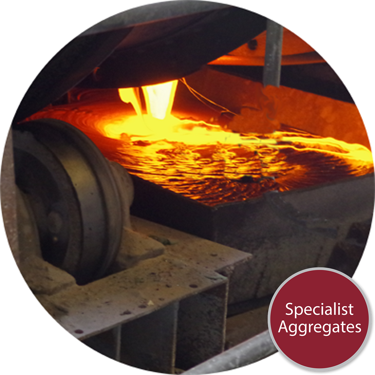 Buy Fire Coals Red Amber Glass Specialist Aggregates Ltd