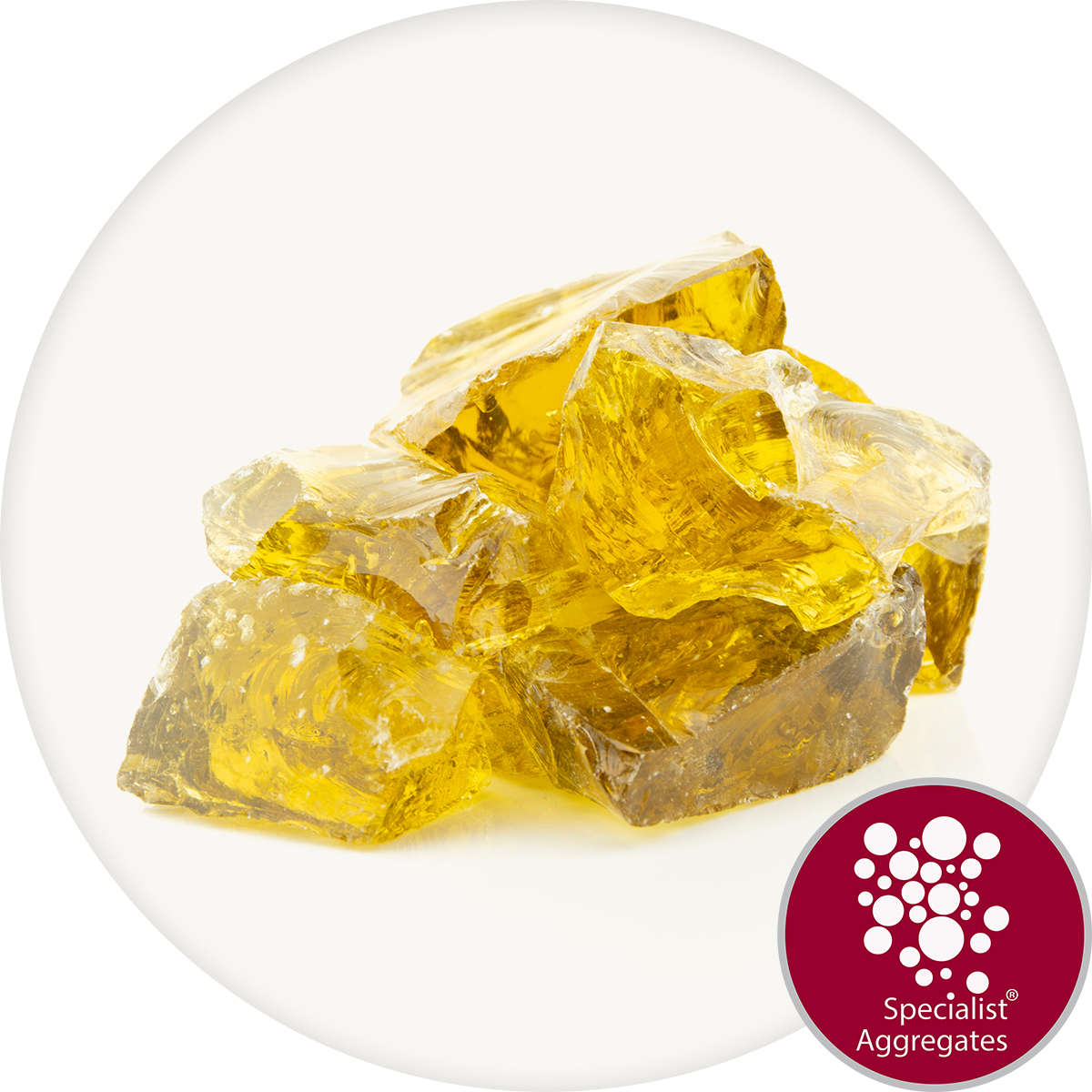 Buy Fire Coals Golden Amber Glass Specialist Aggregates Ltd