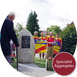 Dedication of Wheaton Aston Memorial