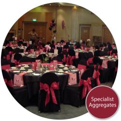 Pink Marble Table Centres